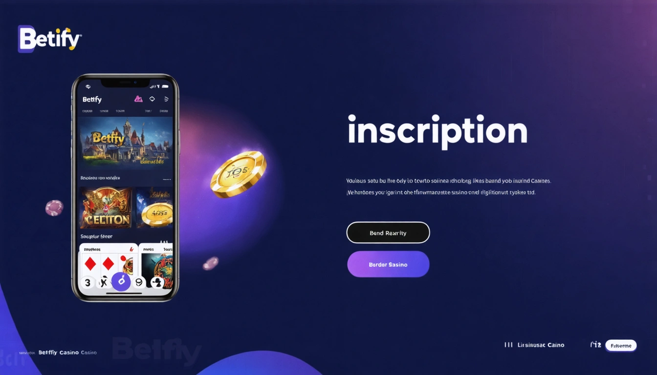 inscription Betify Casino